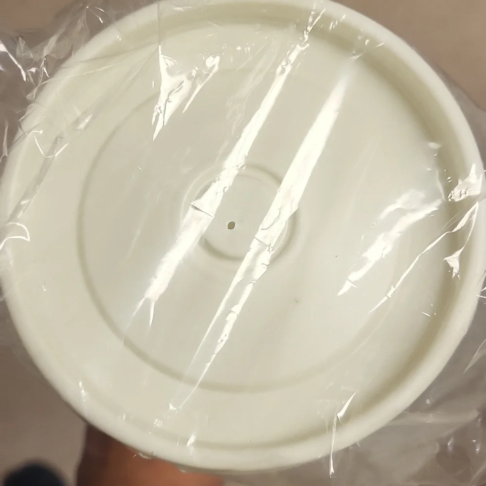 Fast & delicious new soup cups w/ lids 12 oz lot of 25 new or ice cream cup